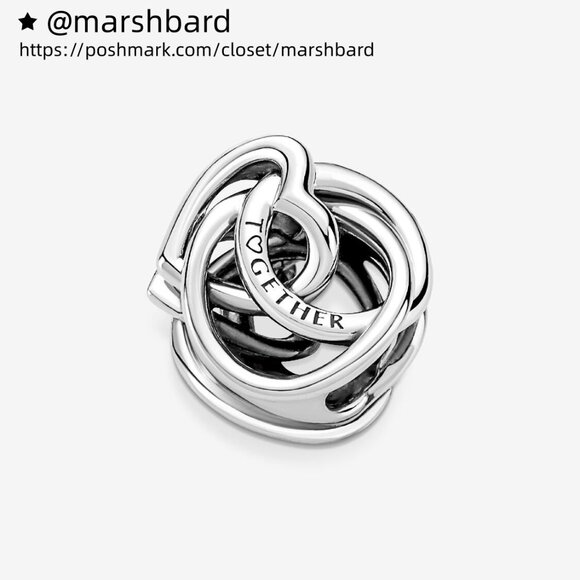 Pandora Family Always Encircled Heart Charm - Picture 1 of 6